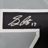 Autographed/Signed Sam Antonacci Chicago Grey Baseball Jersey Beckett COA
