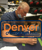 Bob Lilly Signed Dallas Cowboys Texas Stadium Seat Bottom 2 Insc BAS 31338