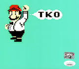 MIKE TYSON AUTOGRAPHED 16X20 PHOTO NINTENDO NES PUNCH-OUT!! JSA WITNESS 237630