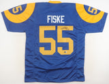 Braden Fiske Signed Los Angeles Rams Jersey (Beckett) 2024 2nd Round Pick - FSU