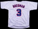 Alex Bregman Signed Chicago Cubs Jersey (Beckett) 2xWorld Series Champ /3rd Base