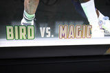 Larry Bird/Magic Johnson Autographed 16x20 Photo Lighted Shadowbox Beckett COA