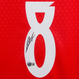 Bruno Fernandes Signed Portugal FC Soccer Jersey #8 with Beckett Witness