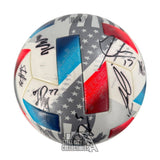 2021 Toronto FC Autographed Match Used Soccer Ball - BAS/Fanatics LOA (34 Sigs)