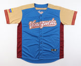 Luis Garcia Signed Team Venezuela World Baseball Classic Jersey (JSA COA) Astros