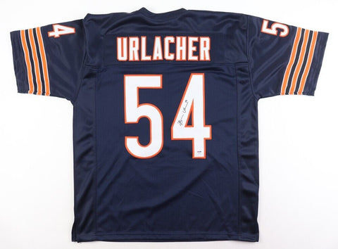 Brian Urlacher Signed Chicago Bears Jersey (PSA) 8xPro Bowl Linebacker