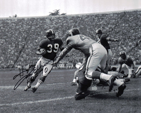 Hugh McElhenny Autographed 8x10 Photo San Francisco 49ers "HOF 70" SKU #245973