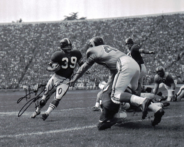 Hugh McElhenny Autographed 8x10 Photo San Francisco 49ers "HOF 70" SKU #245973