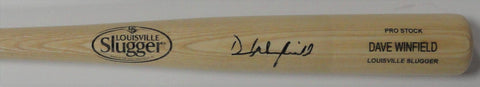 Padres DAVE WINFIELD Signed Louisville Slugger Name Engraved Blonde Bat AUTO JSA