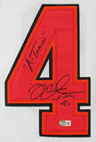 Mike Alstott Signed Tampa Bay Buccaneers Jersey Inscribed "A-Train" (Beckett) FB