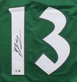 Valeri Nichushkin Signed Colorado Avalanche St Paddy's Day Jersey (Beckett) RW