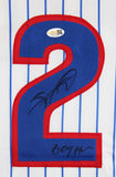 Sammy Sosa "609 HRs" Authentic Signed White Pro Style Jersey JSA Witness