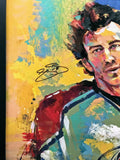 Joe Sakic Autographed Framed Giclee Canvas -- Colorado Avalanche | JSA COA