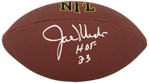 Joe Klecko Signed Wilson Super Grip Full Size NFL Football w/HOF'23 - (SS COA)