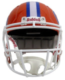 D. J. Lagway Signed/Inscr Orange Full Size Replica Helmet Florida JSA 197051