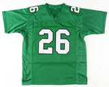 Saquon Barkley Signed Philadelphia Eagles Jersey (Beckett) 2018 #2 Overall Pck