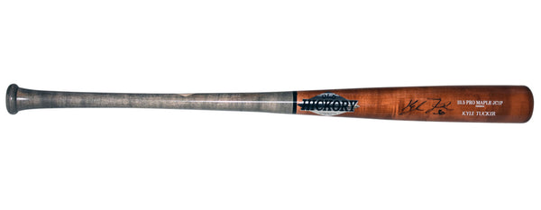 KYLE TUCKER SIGNED LOS ANGELES DODGERS OLD HICKORY PLAYER MODEL BAT BECKETT
