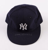 Tommy Henrich Signed New York Yankees Authentic New Era Fitted Hat (Beckett COA)