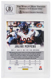 Julius Peppers Signed Bears 2012 Panini Prizm Football Card #36 -Beckett Auto 10