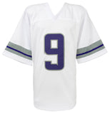 J.J. (JJ) McCarthy Signed White Alternate Custom Football Jersey - (BECKETT COA)