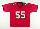 Derrick Brooks Signed Tampa Bay Buccaneers Jersey Inscribed "HOF-14" / Beckett