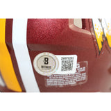 Darrell Green Autographed Washington Redskins Mini Helmet Beckett Witness 51864