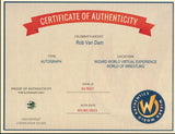 Rob Van Dam "5 Star" Authentic Signed 8x10 Photo Wizard World #017657
