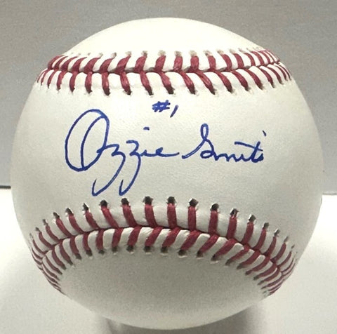 St. Louis Cardinals OZZIE SMITH #1 Signed Official MLB Baseball AUTO - FAN