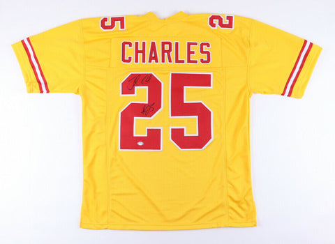 Jamaal Charles Signed Kansas City Chiefs Jersey (PSA Hologram) 4xPro Bowl R.B.