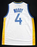 Moses Moody Signed Golden State Warriors Jersey (Beckett) 2022 NBA Champion Team