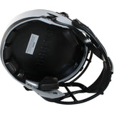 Troy Polamalu Autographed Pittsburgh Steelers F/S Lunar Helmet Beckett 56196