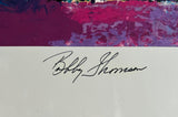 Leroy Neiman Shot Heard Round the World Triple Signed LE 581/600 JSA COA