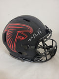 MICHAEL PENIX SIGNED ATLANTA FALCONS F/S ECLIPSE SPEED AUTHENTIC HELMET BECKETT