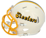 Terry Bradshaw Autographed Pittsburgh Steelers RETRO Speed Mini Helmet Beckett