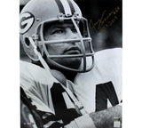 Jerry Kramer Signed Green Bay Packers Unframed 16x20 Close Up NFL Photo w- "HOF