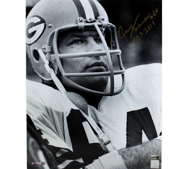 Jerry Kramer Signed Green Bay Packers Unframed 16x20 Close Up NFL Photo w- "HOF