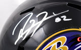 Ray Lewis Joe Flacco Autographed Baltimore Ravens F/S Speed Helmet-BeckettW Holo