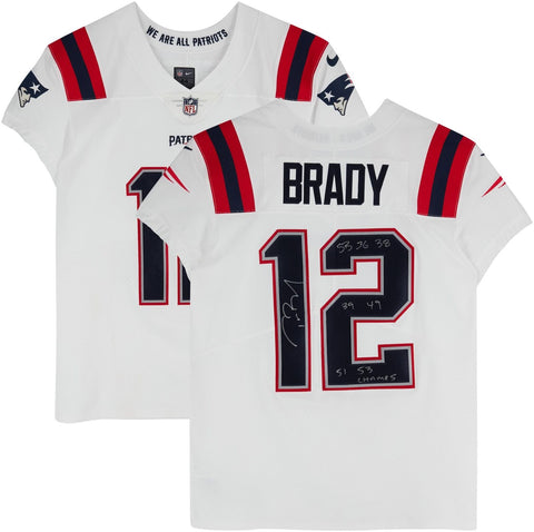 Autographed Tom Brady Patriots Jersey Fanatics Authentic COA Item#13423302