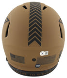 Cowboys Emmitt Smith Signed 2023 STS II Full Size Speed Proline Helmet BAS Wit