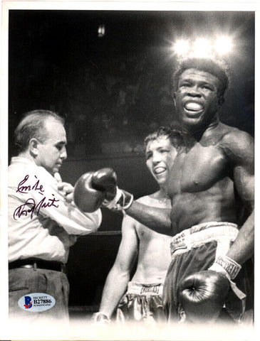 Emile Griffith Autographed Signed 7x9 Photo Beckett BAS #B27886