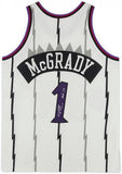 FRMD Tracy McGrady Toronto Raptors Signed 1998 Mitchell & Ness Jersey with Insc