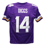 Stefon Diggs Signed Minnesota Vikings Purple Pro-Style XL Jersey BAS 40098