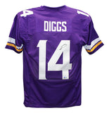 Stefon Diggs Signed Minnesota Vikings Purple Pro-Style XL Jersey BAS 40098