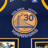 Stephen Curry and Andre Iguodala Signed Jersey PSA/DNA Warriors Custom Framed St