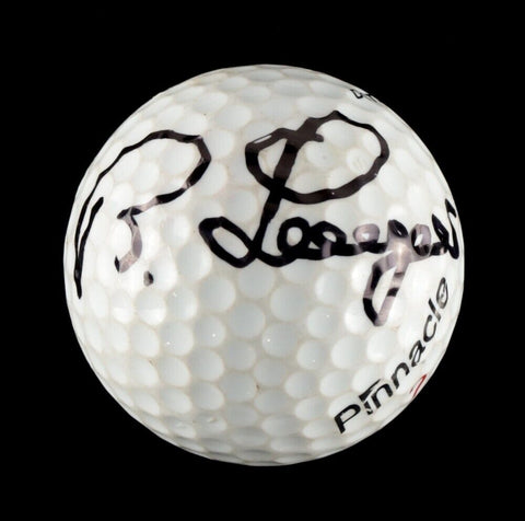 Bernhard Langer Signed Pinnacle Golf Ball (Beckett) 2xMasters Champion