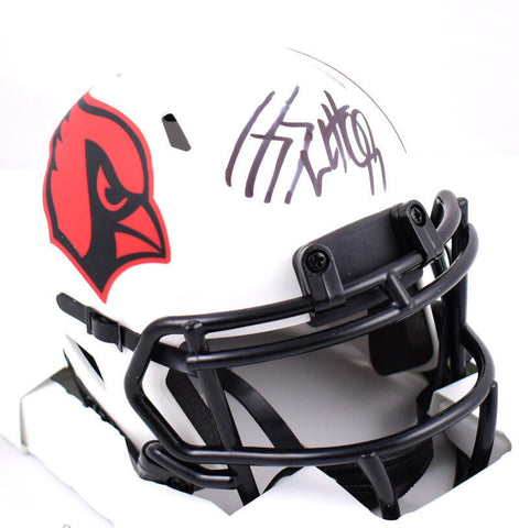 JJ Watt Autographed Arizona Cardinals Lunar Speed Mini Helmet- Beckett W Holo