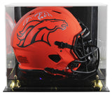 Broncos Shannon Sharpe "HOF" Signed Rave F/S Speed Proline Helmet W/ Case BAS W
