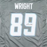 Brock Wright Signed Detroit Lions Jersey (JSA COA) Lions Starting Tight End