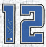 Dwight Howard Signed Orlando Magic Home Jersey (Beckett) 8xAll Star Center