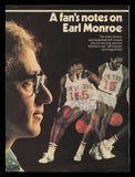 Earl Monroe Autographed Signed 8x11 Magazine Photo New York Knicks SKU #237820